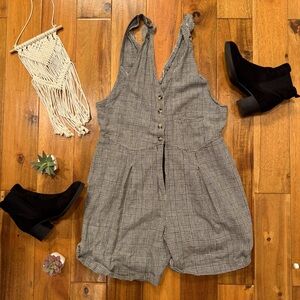 Vintage Houndstooth Jumpsuit